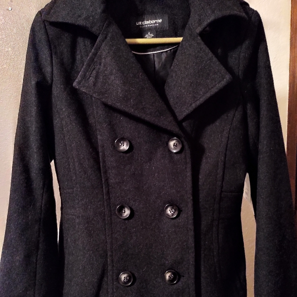 Liz Claiborne peacoat NWT